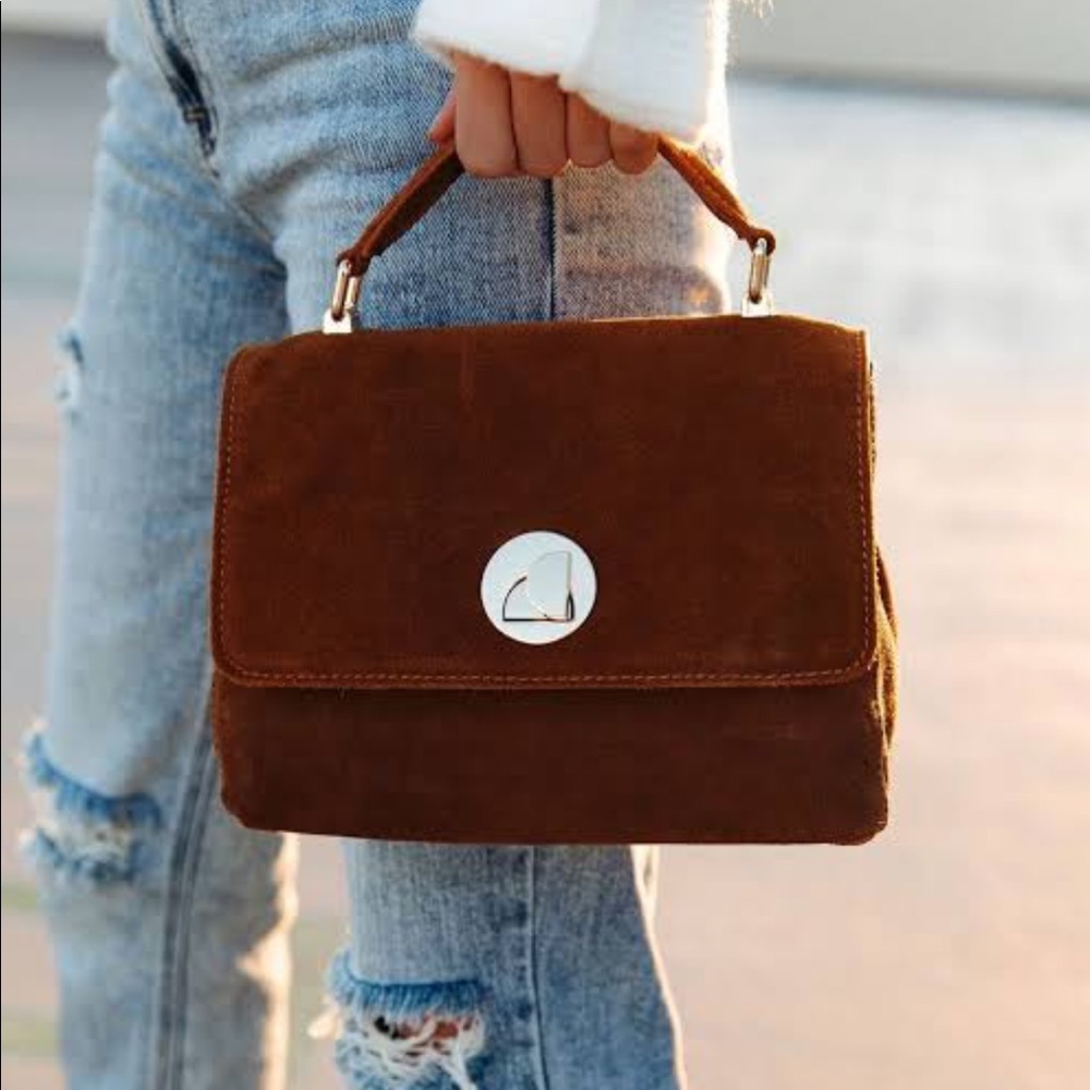 Vici suede bag